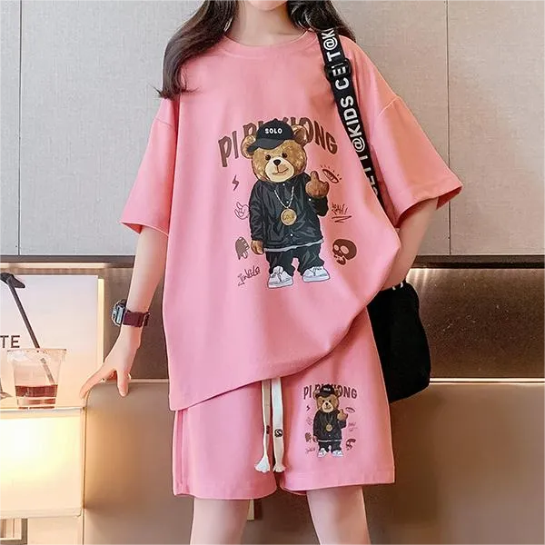 2 Pcs  Girls Pants Suit 431689 - (4-5Y)