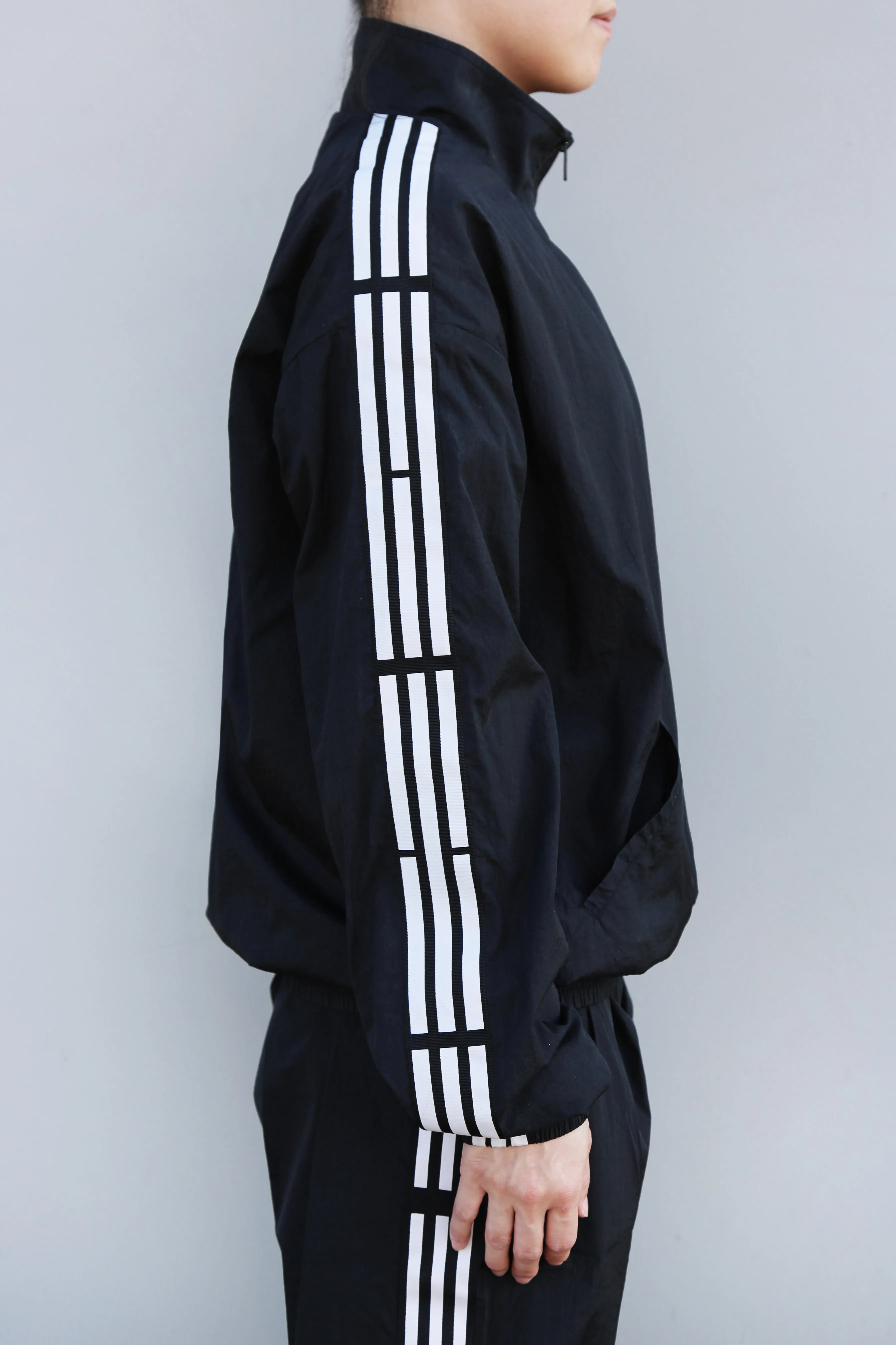 3456 TRACK SUIT JACKET (BLACK)