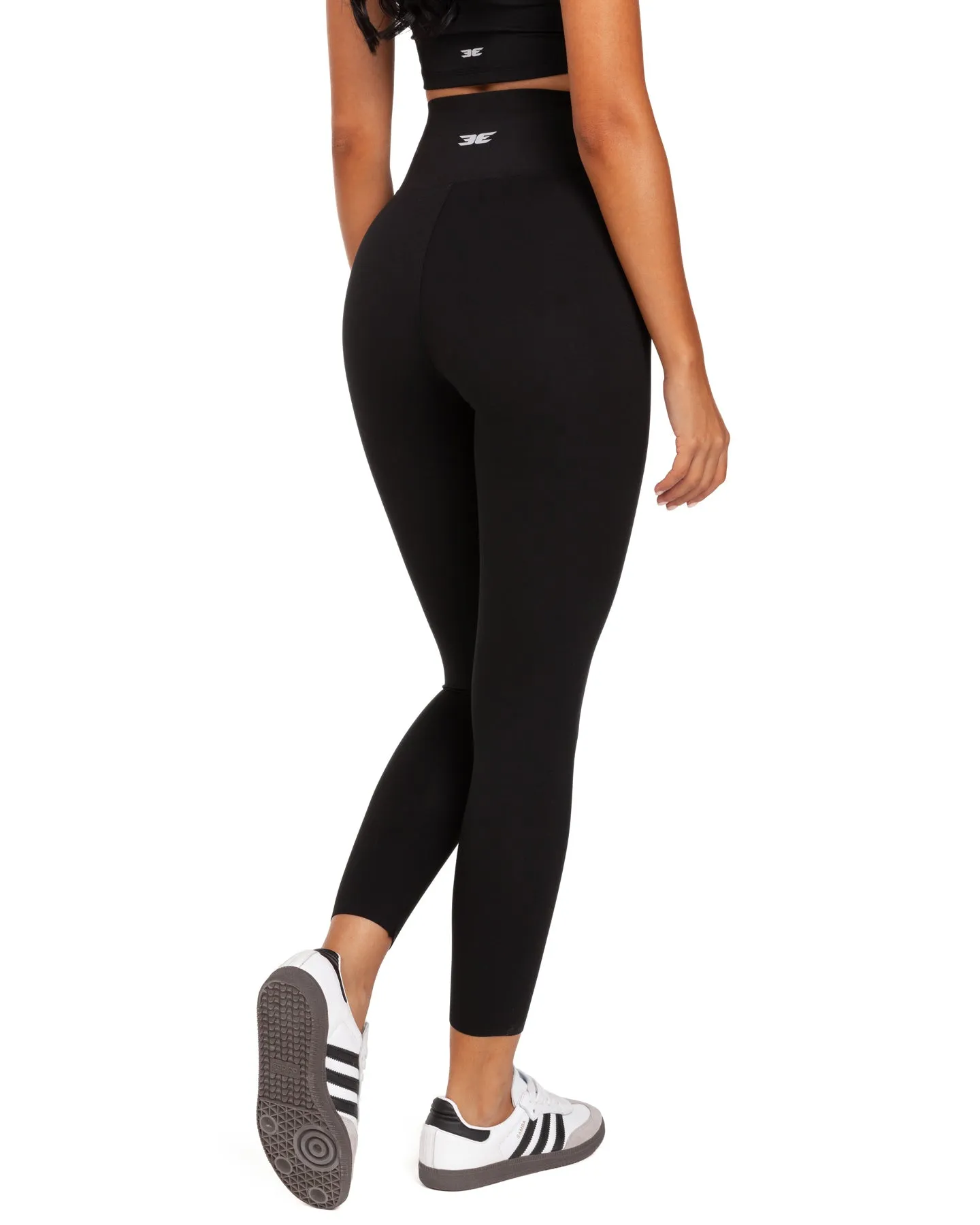 7/8 Aura Bonded Leggings - Black