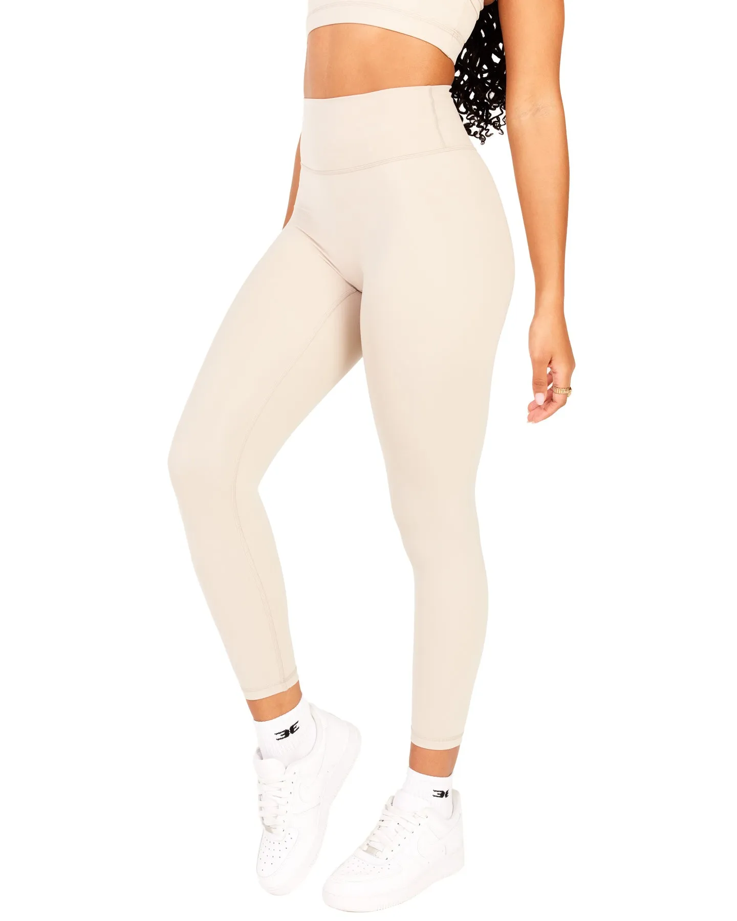 7/8 Aura SF Leggings - Oat Latte