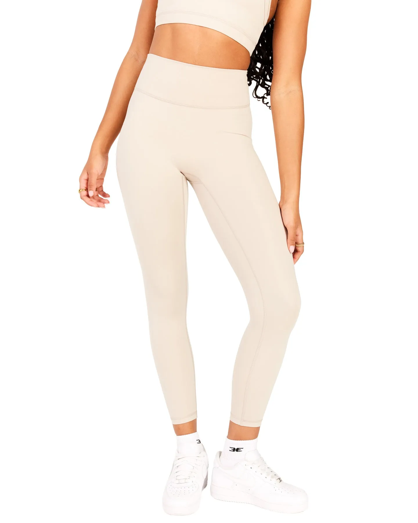 7/8 Aura SF Leggings - Oat Latte