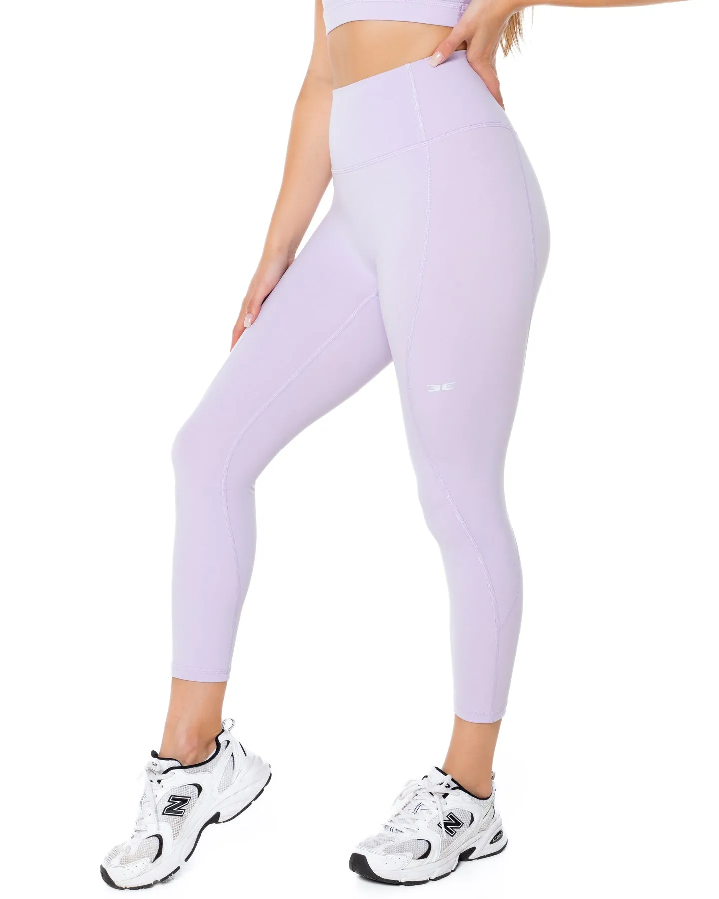 7/8 Curve Leggings - Lilac