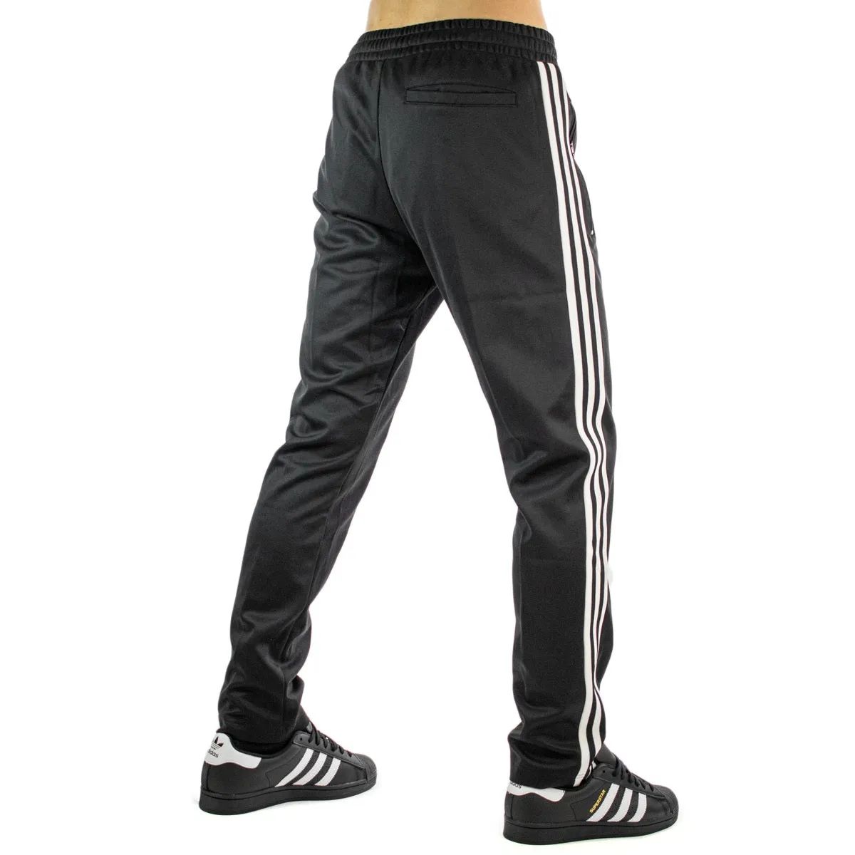 Adidas Beckenbauer Primeblue Track Pant Jogging Hose H09115 - schwarz-weiss