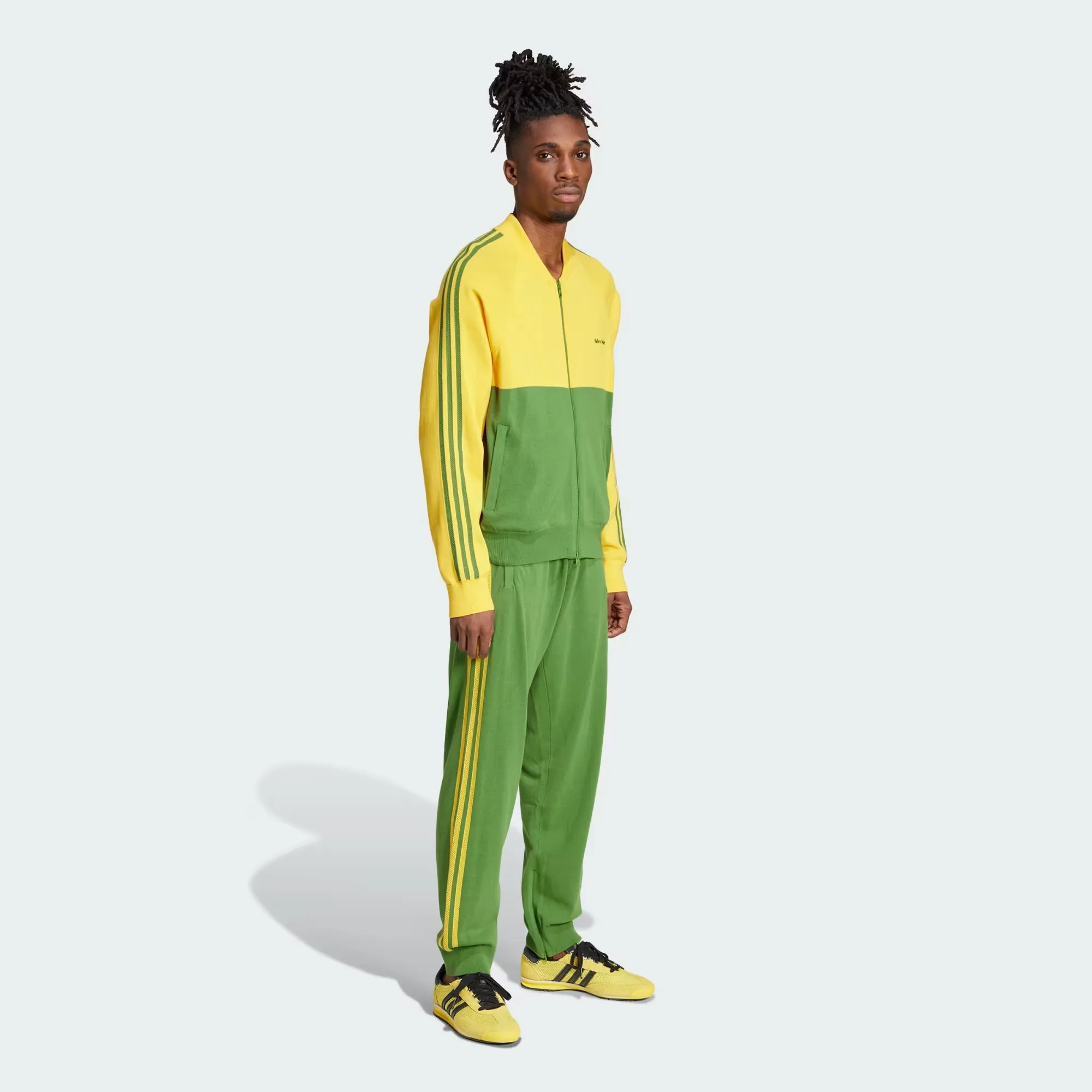 adidas x Wales Bonner New Knit Track Pants - Crew Green