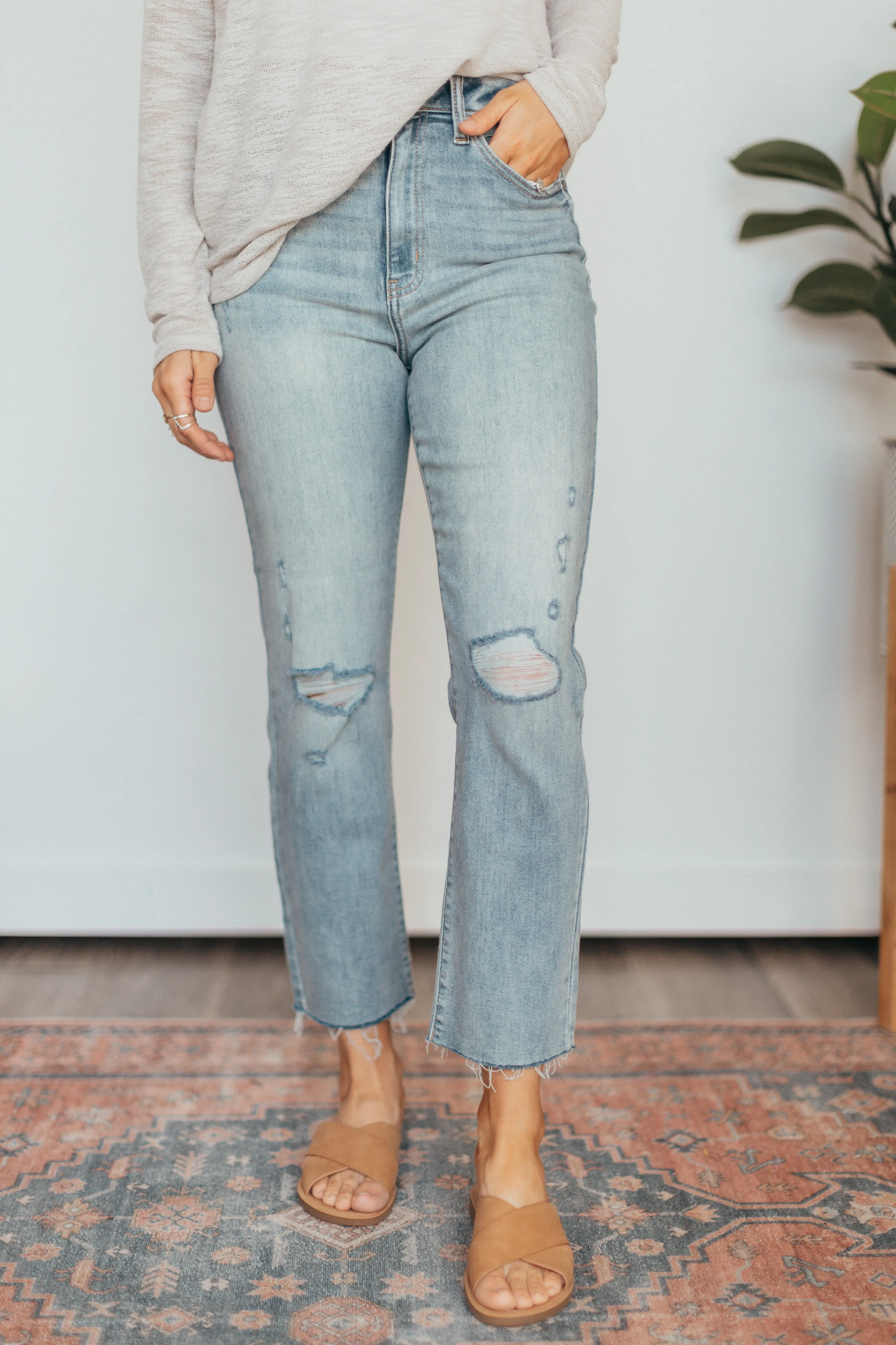 Ally Ultra High Rise Straight Jean