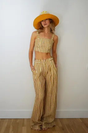 Amalfi Vaya Trousers in Yellow - Romualda