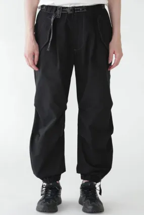 and Wander Side Zip Hem Pants - Black