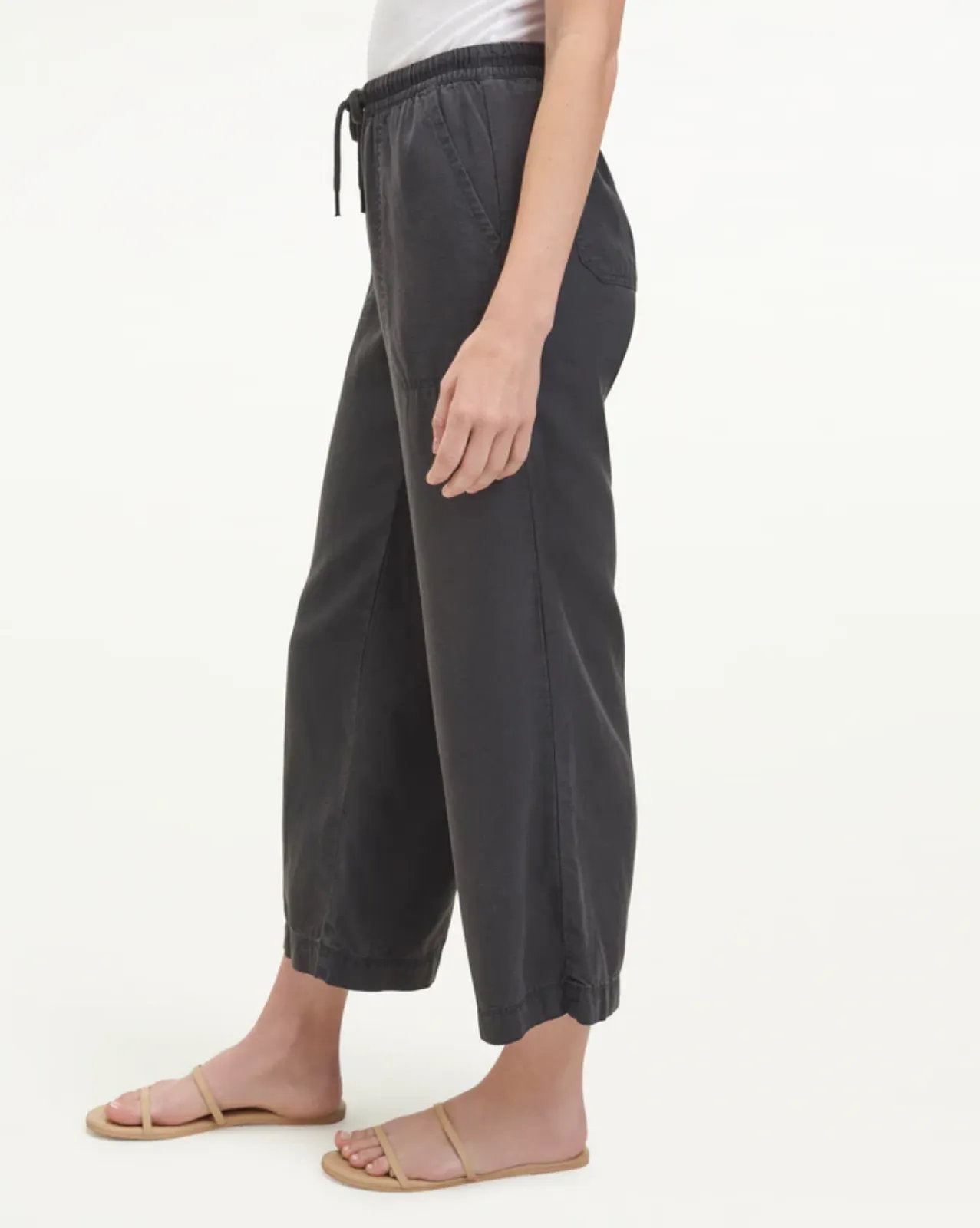 ANGIE CROP WIDE LEG PANT