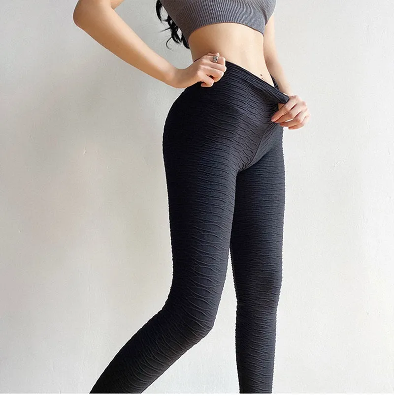 Athletic Long Tights Gym Running Trousers for Girls