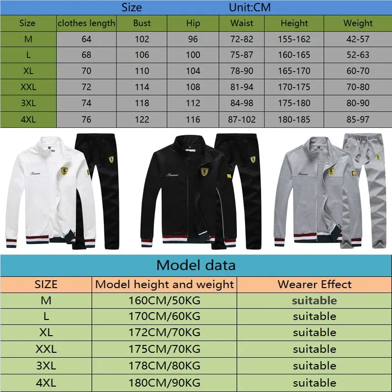 Autumn Running Set Long Sleeve Stand Collar Sweatshirt Sports Set