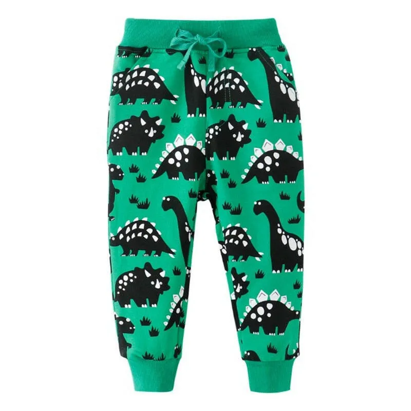 Baby Boys Cat Animal Print Pants