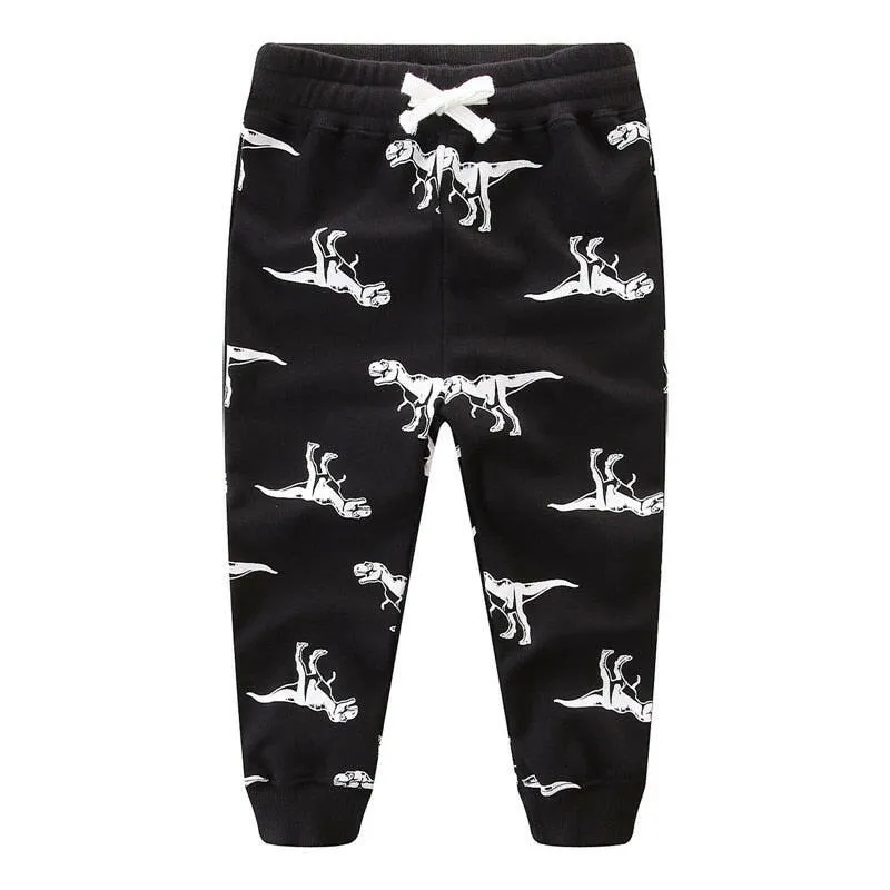 Baby Boys Cat Animal Print Pants