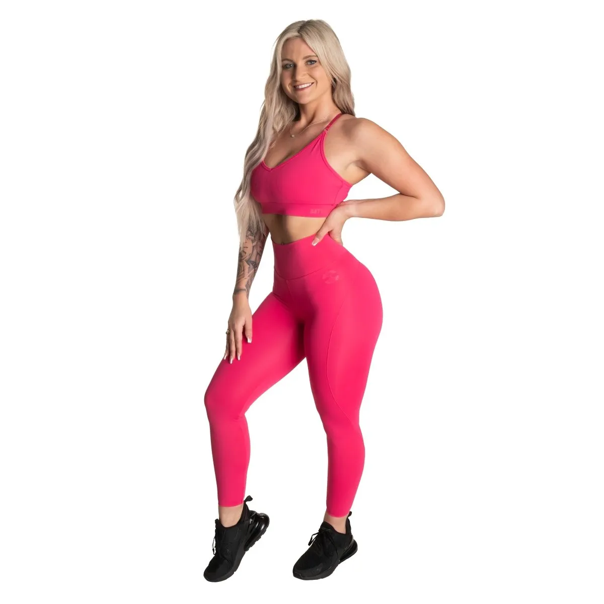 Better Bodies High Line Short Top - Hot Pink