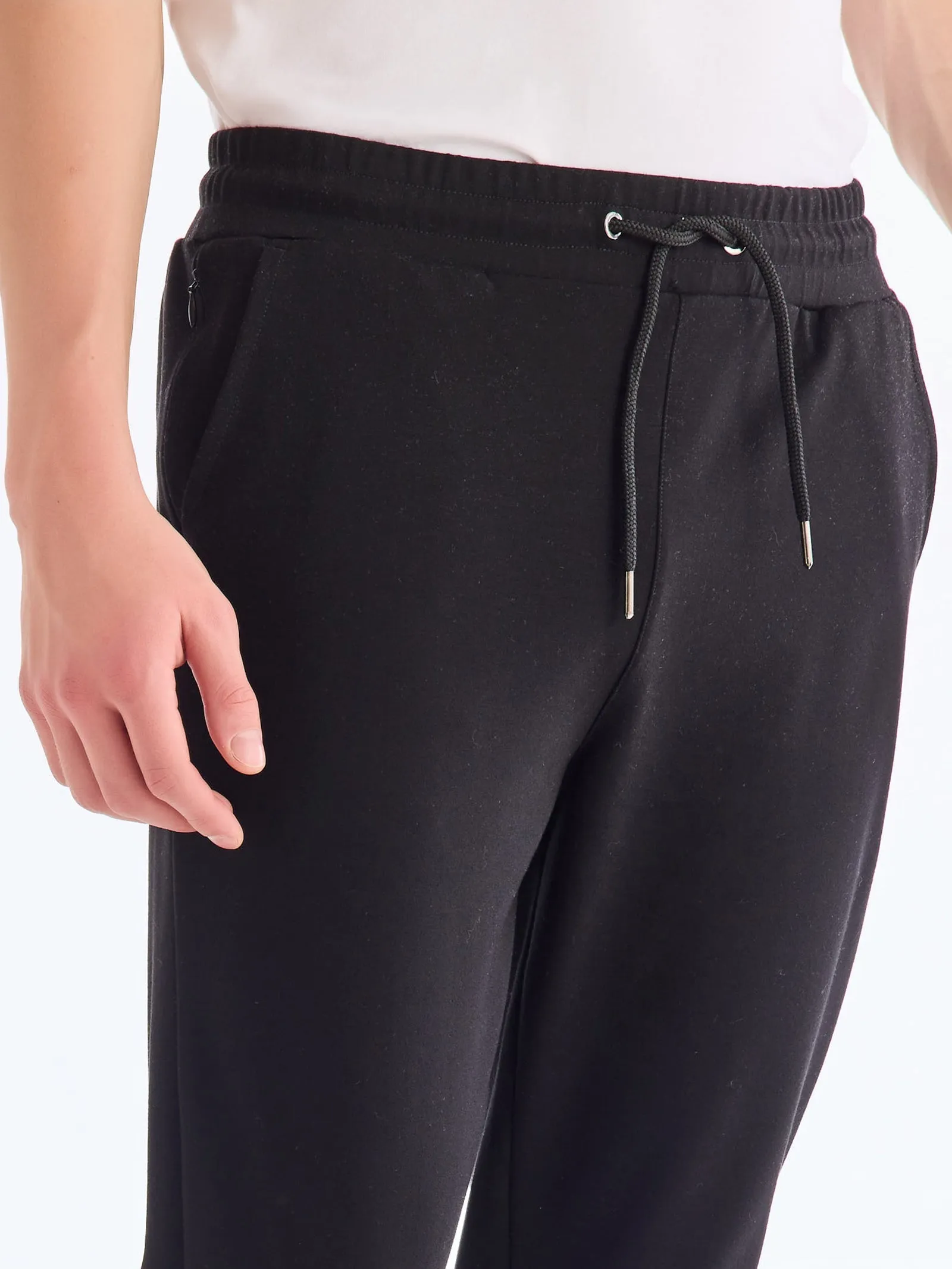 Black 4-Way Stretch Travel Pant