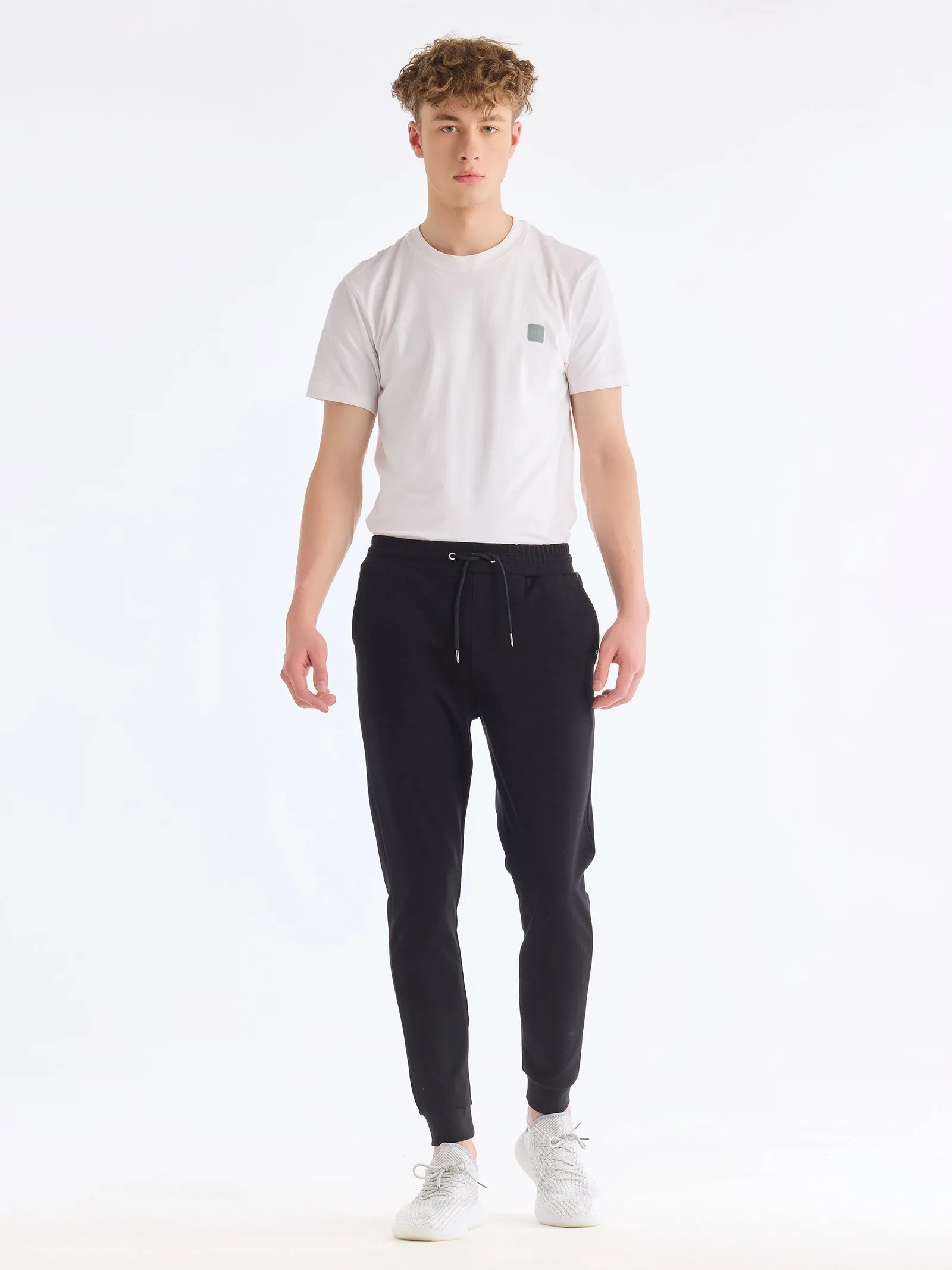 Black 4-Way Stretch Travel Pant