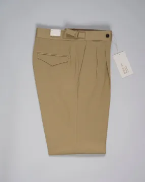 Briglia Quartieri Pleated Chinos / Beige