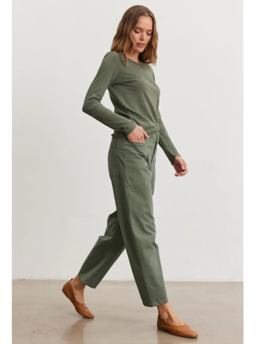 BRYLIE SANDED TWILL PANT