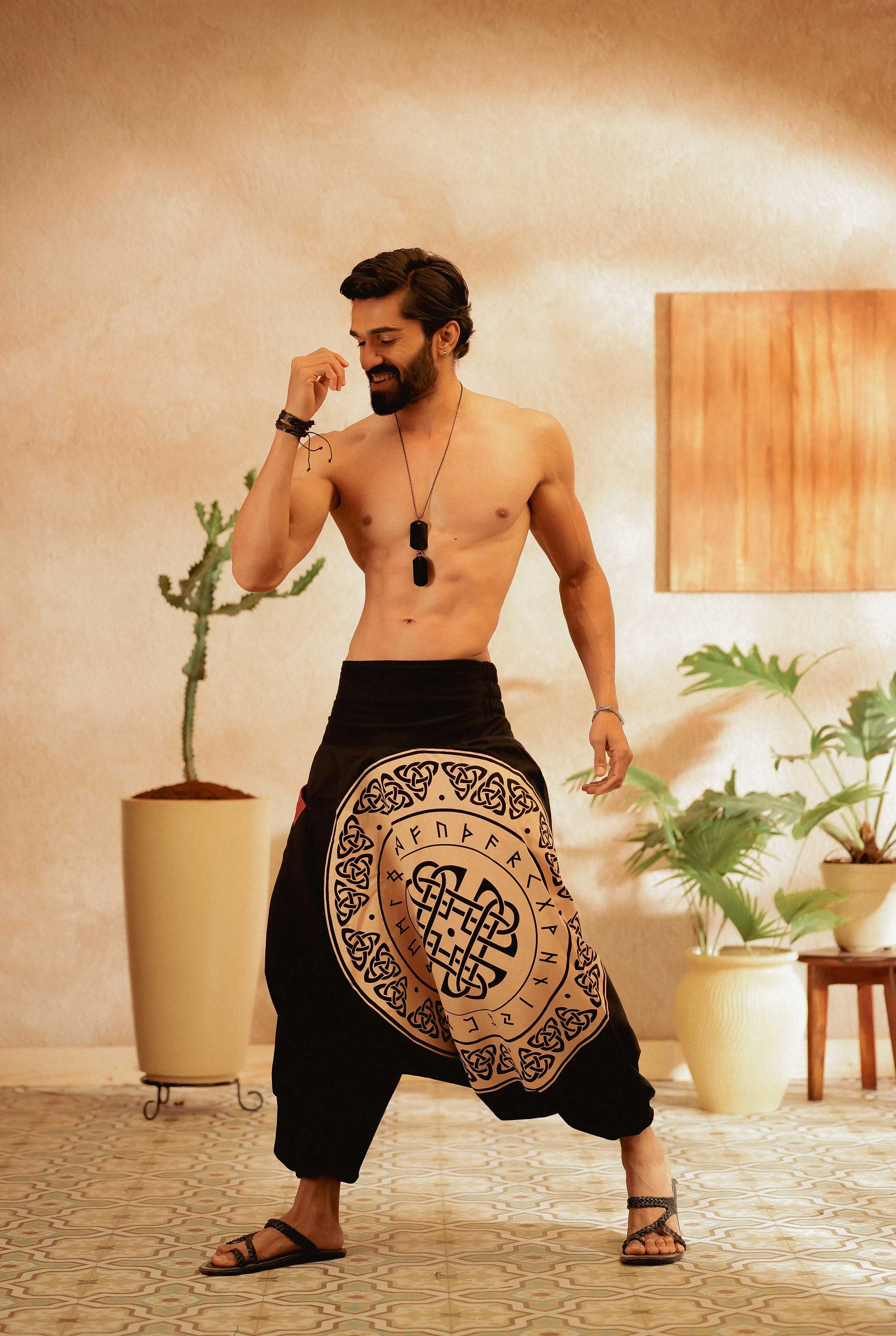 Celtic shield Unisex Harem Pant