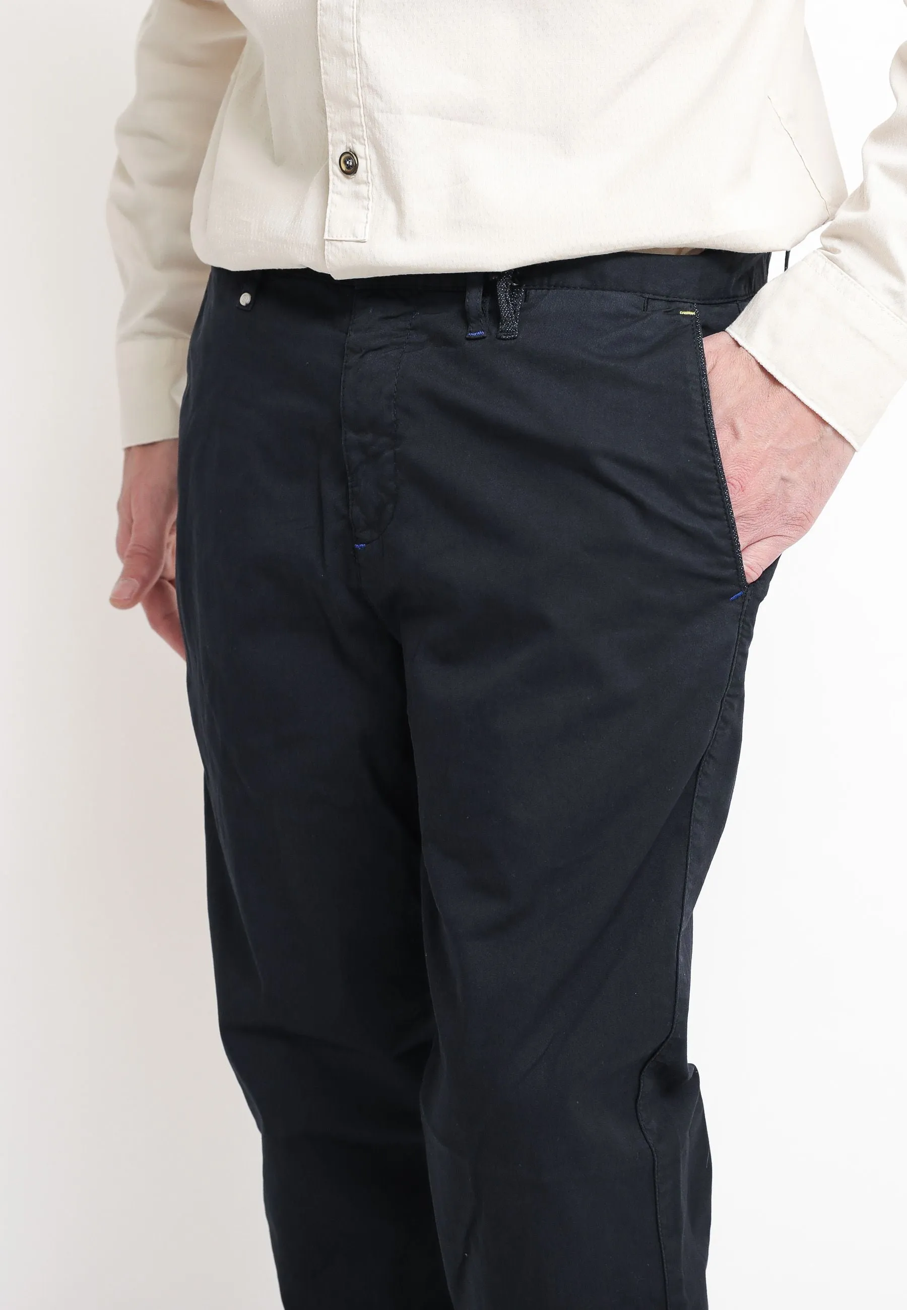 Chinos Basico Blu Navy