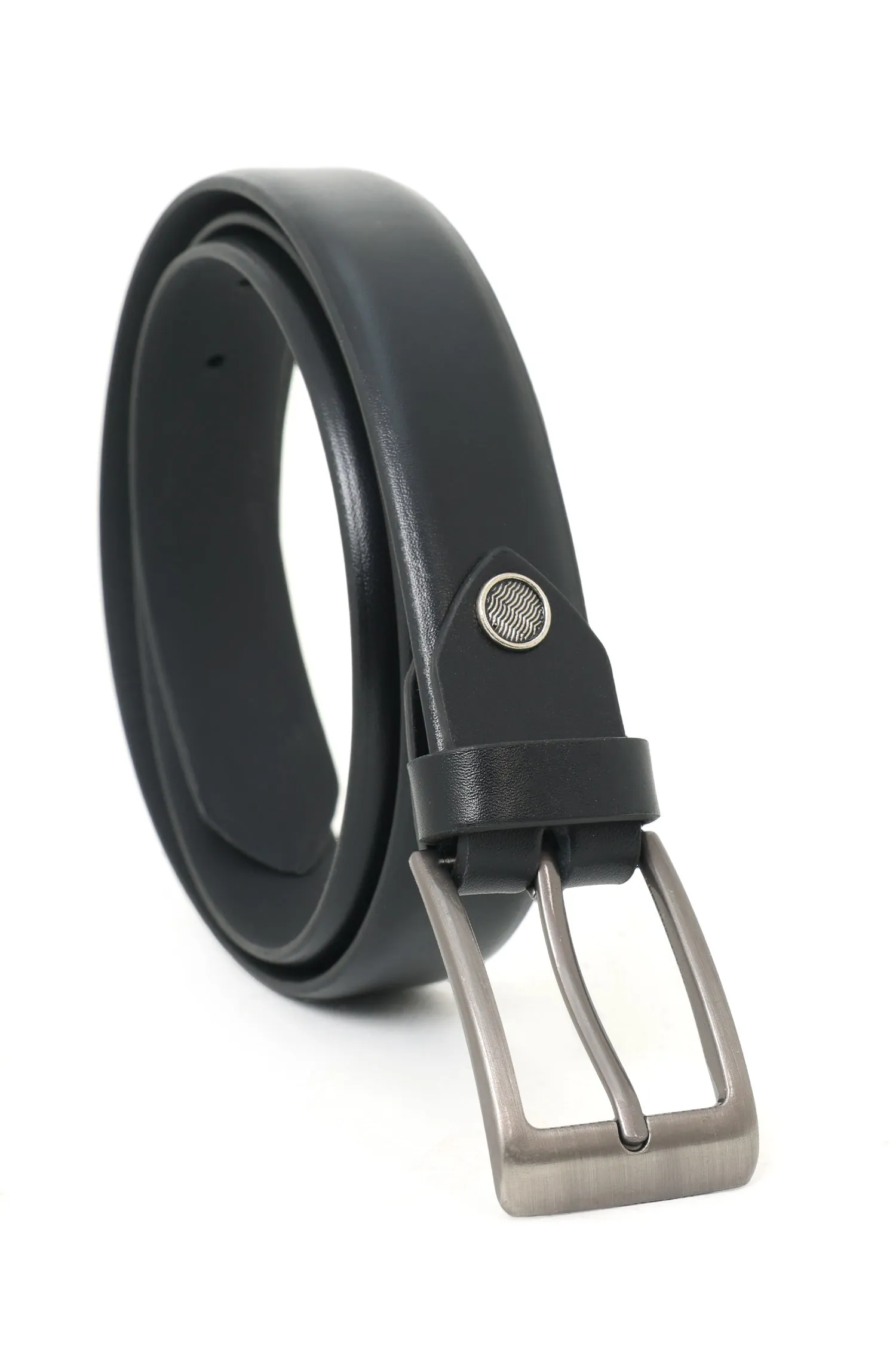 CLASSIC LEATHER BELT-BLACK