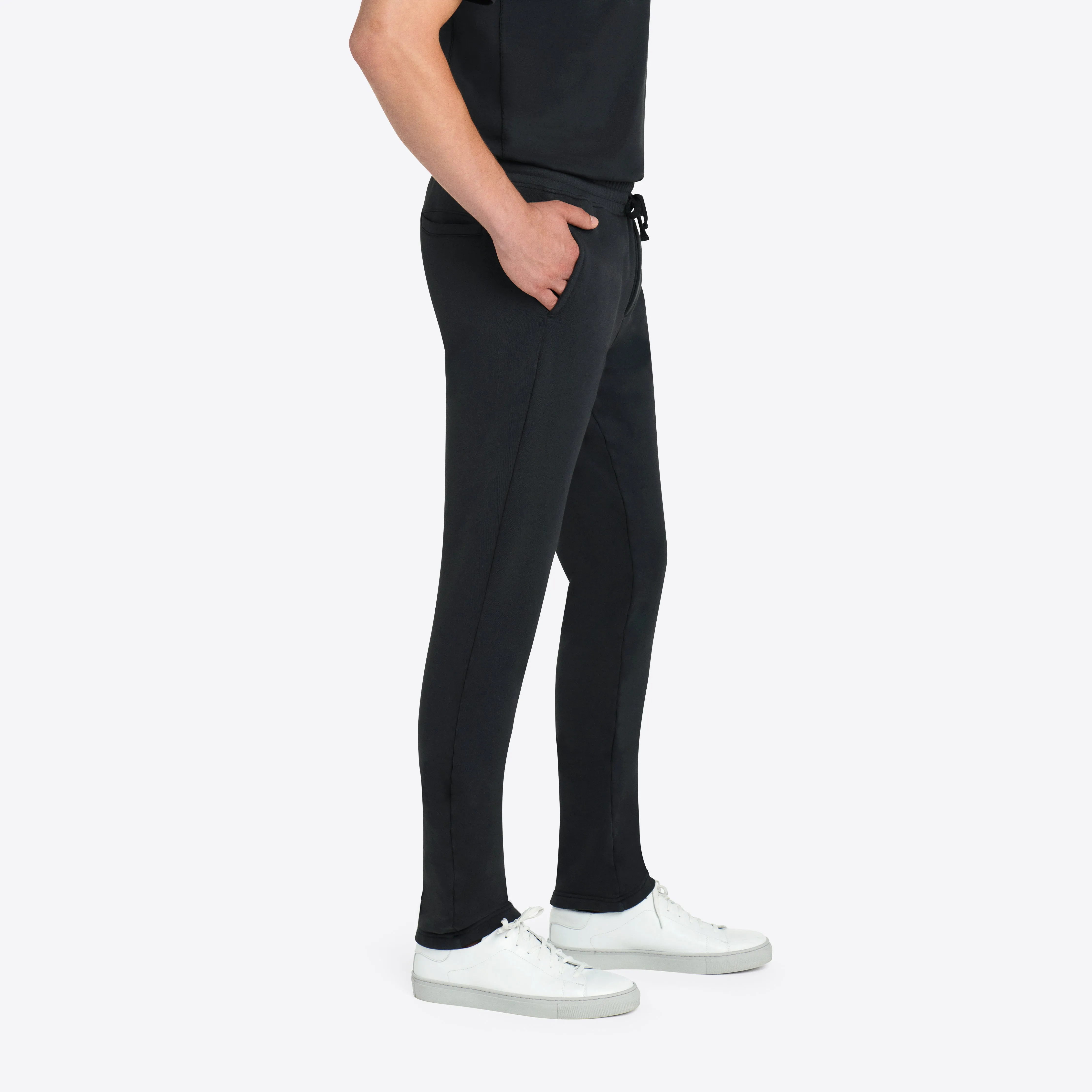 Comfort Solid Drawstring Pant