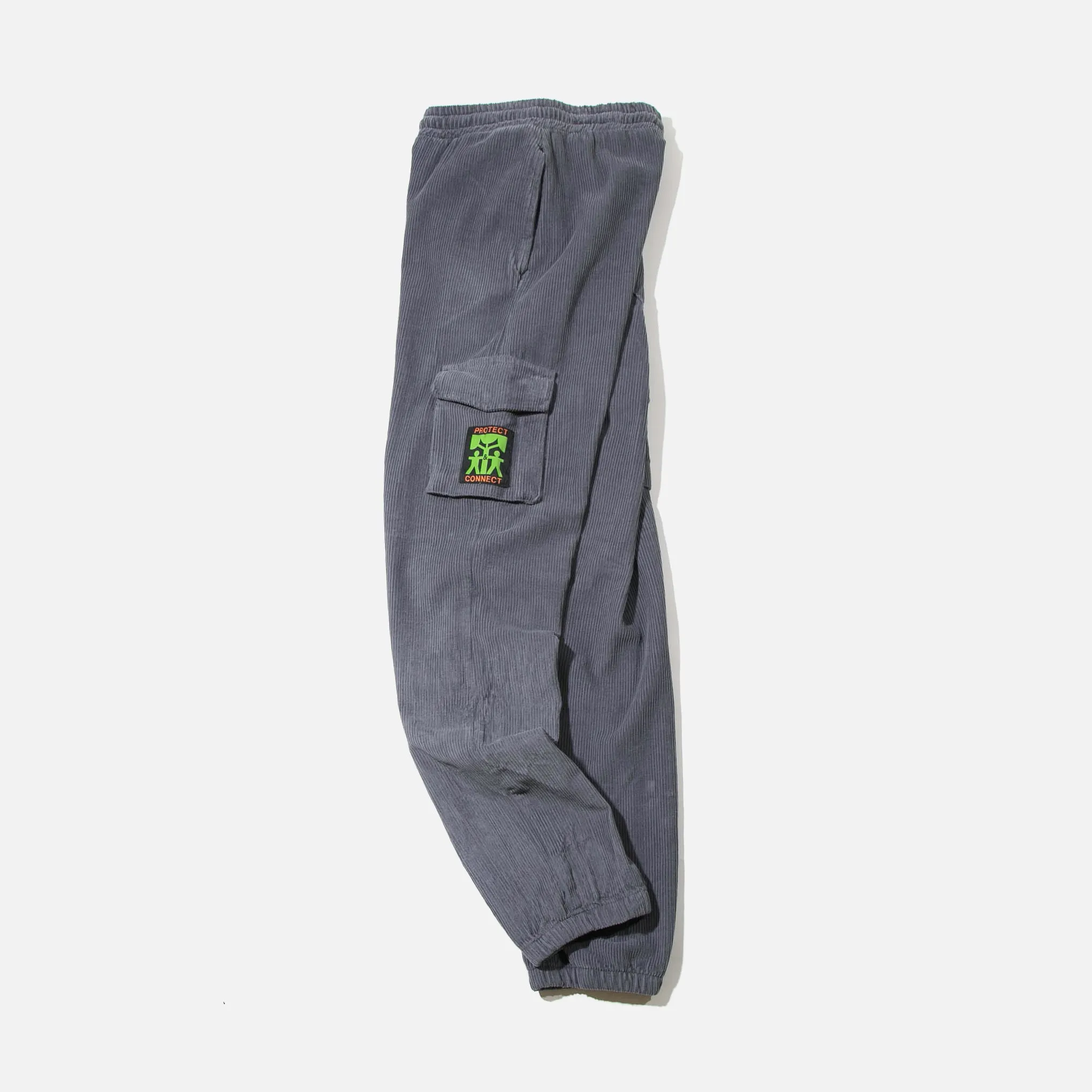 Cord Cargo Pant - Salty Blue