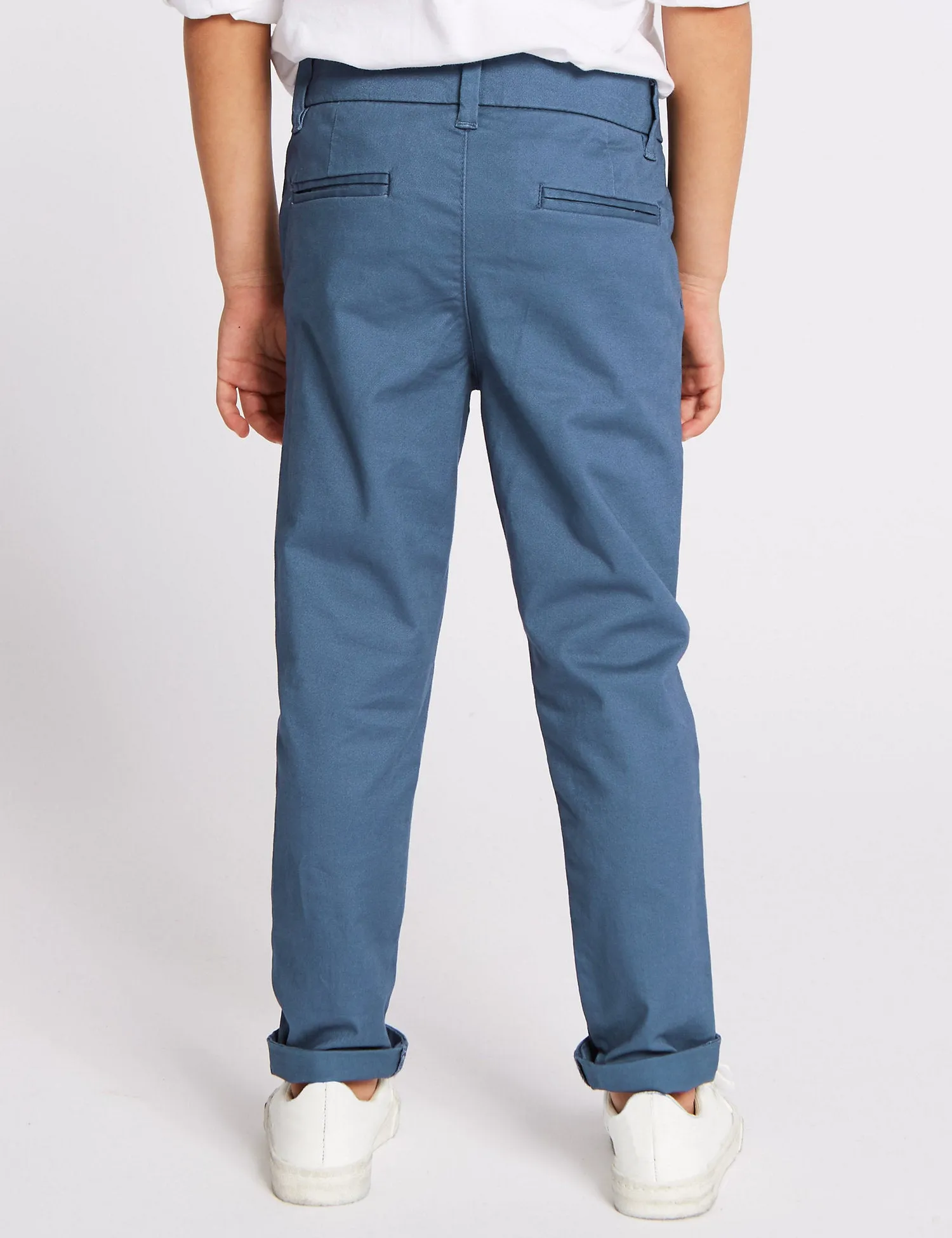 Cotton Chinos with Stretch