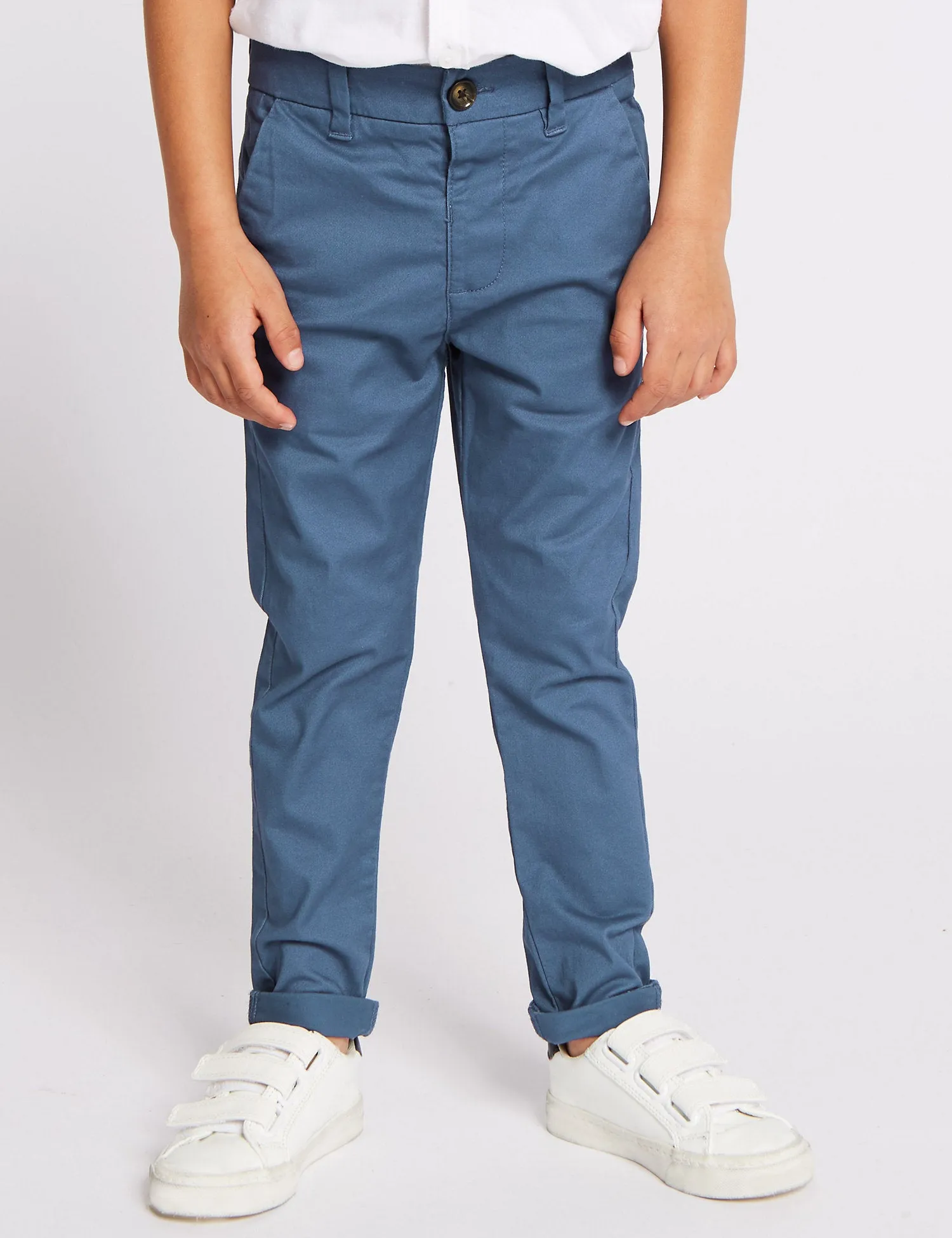 Cotton Chinos with Stretch