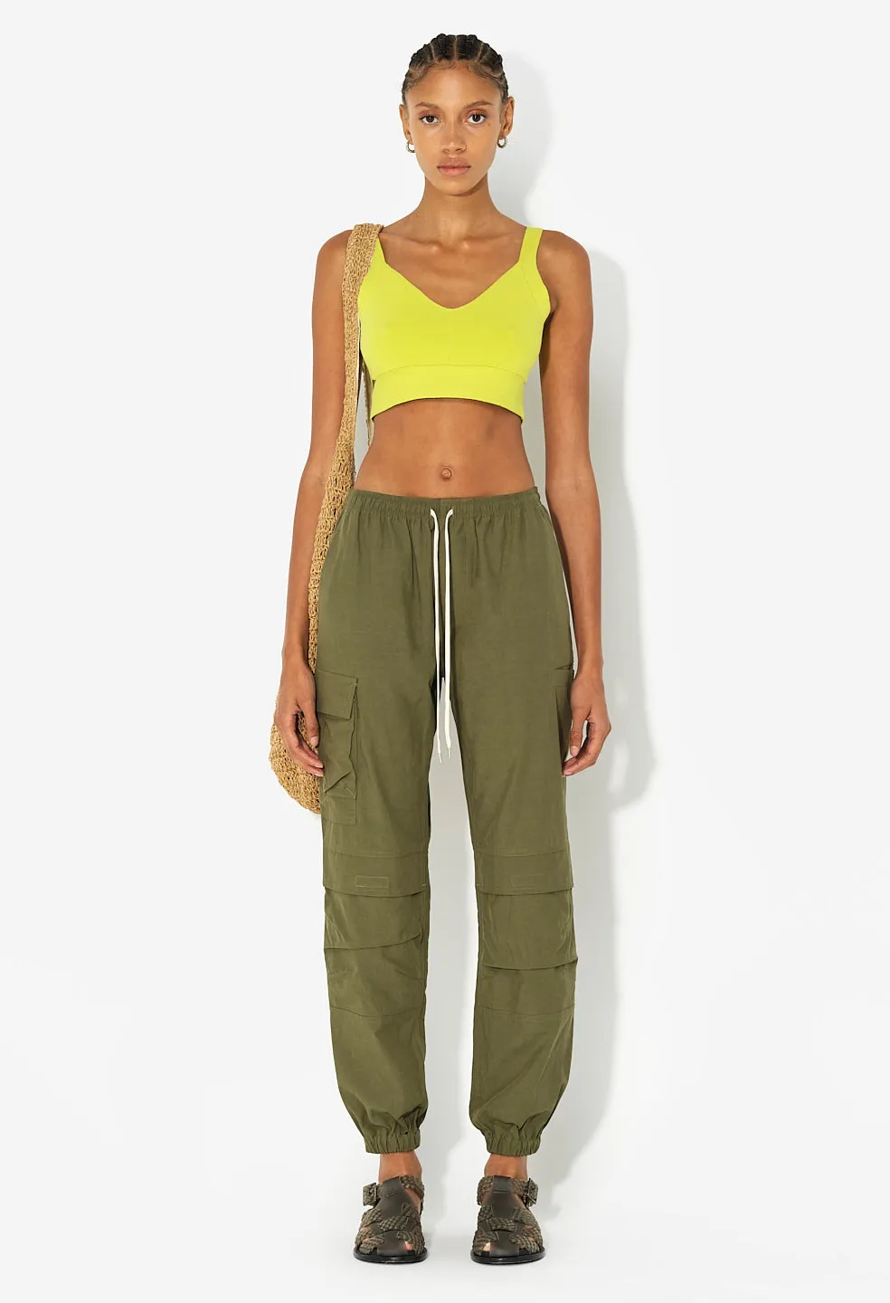 Cotton Himalayan Pant / Olive