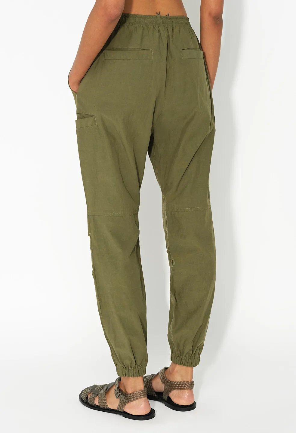 Cotton Himalayan Pant / Olive