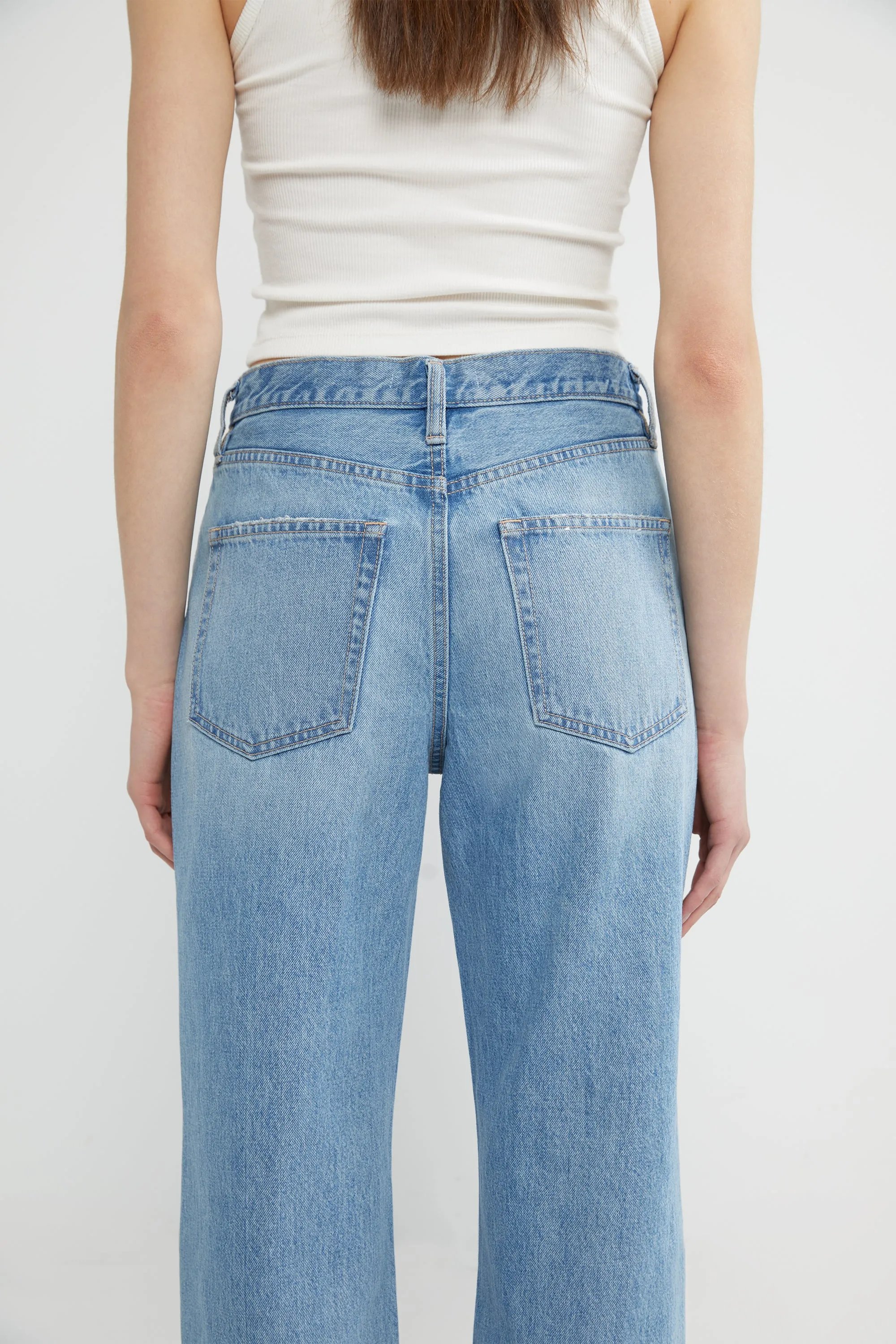 CROSSFRONT STRAIGHT LEG JEAN