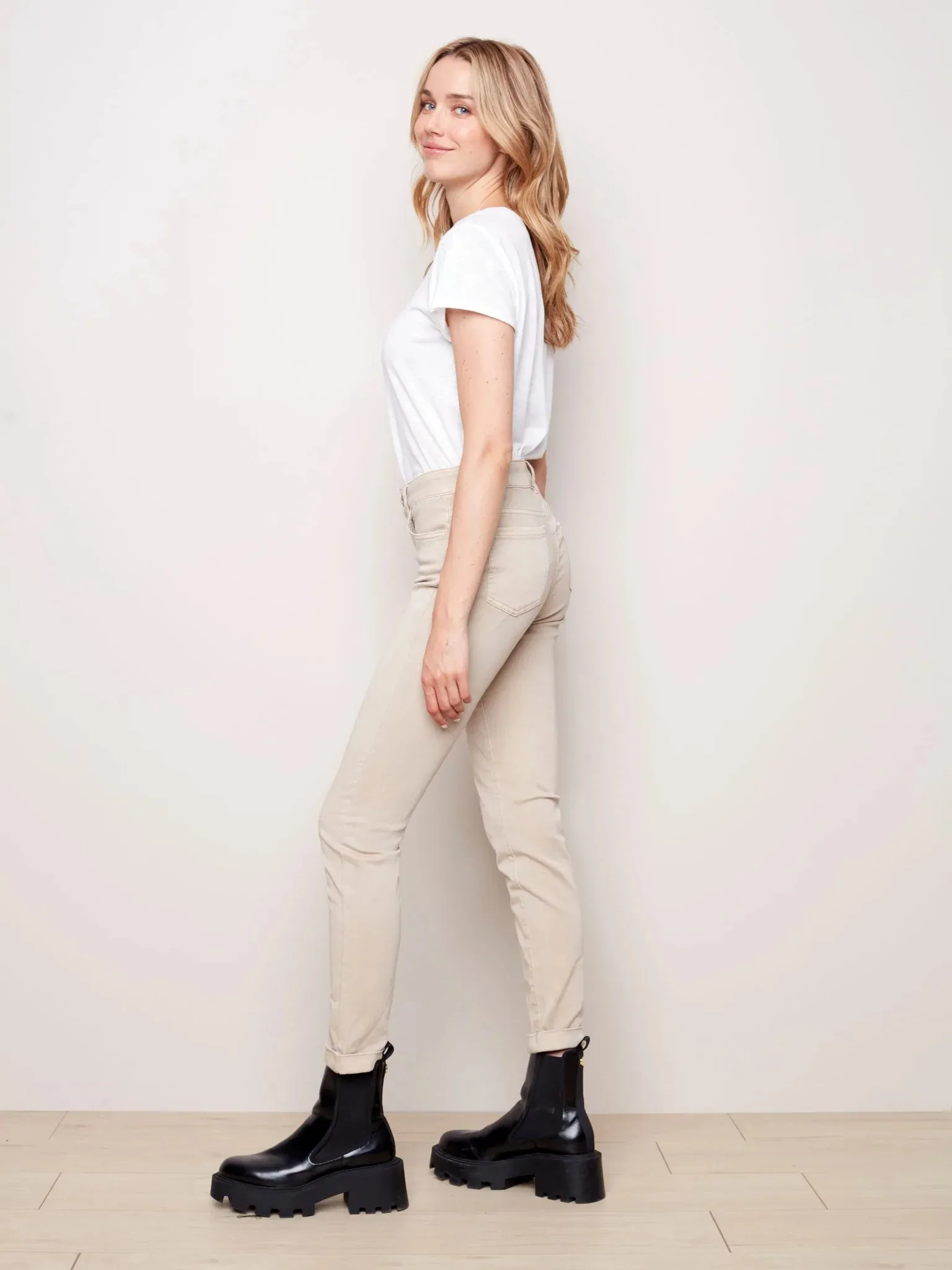 CUFF TWILL PANT