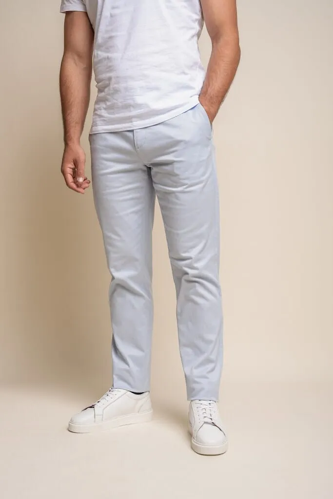 Dakota Ice Blue Chinos