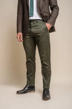 Dakota Olive Chinos