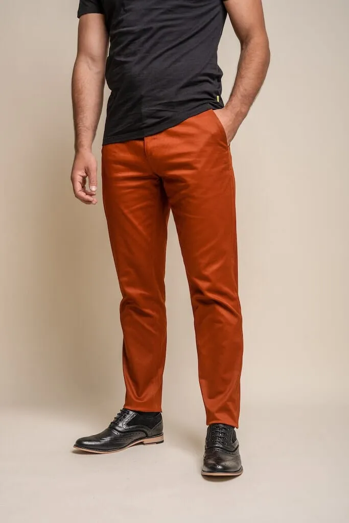 Dakota Rust Chinos