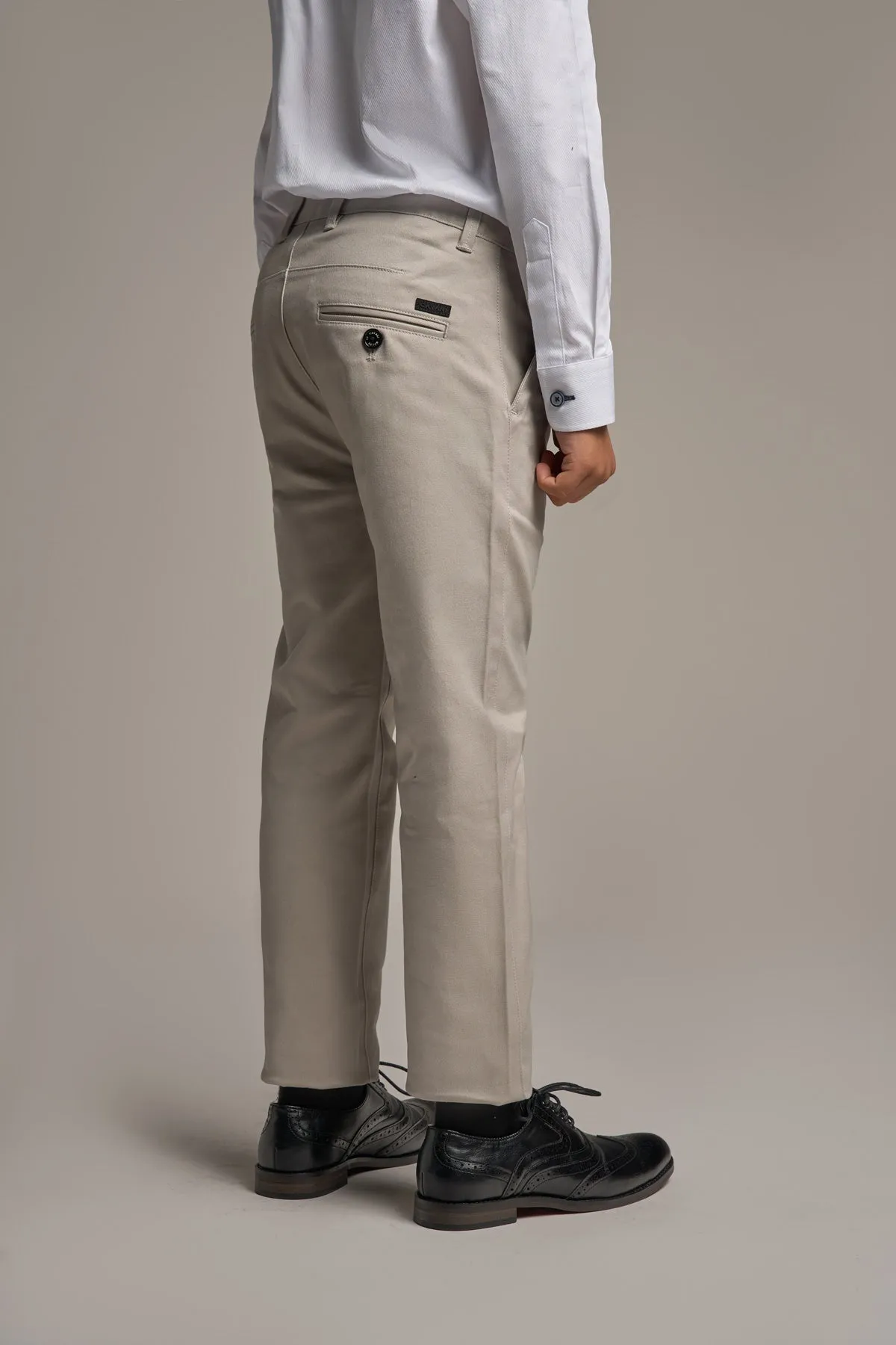 Dakota Slate Boys Chinos