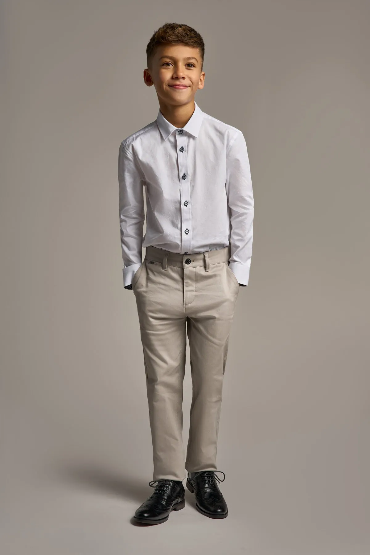 Dakota Slate Boys Chinos