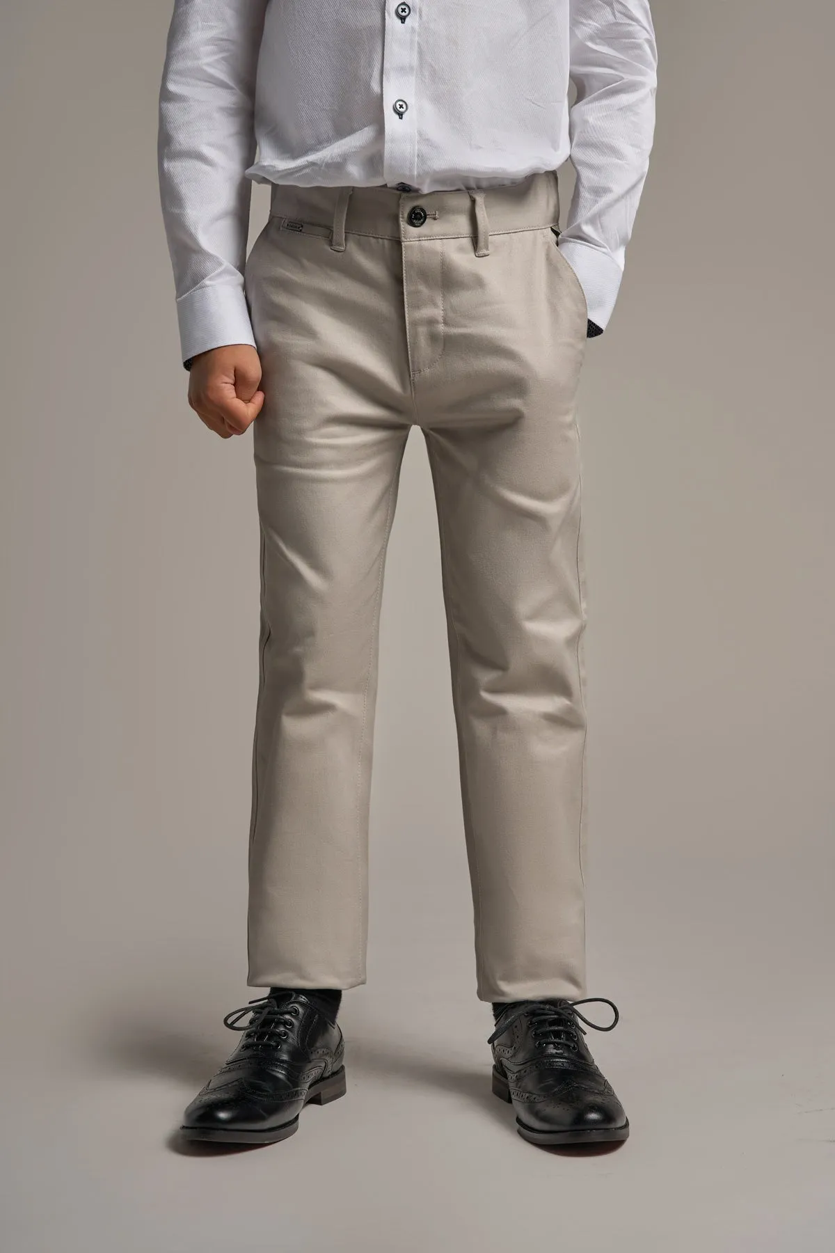 Dakota Slate Boys Chinos