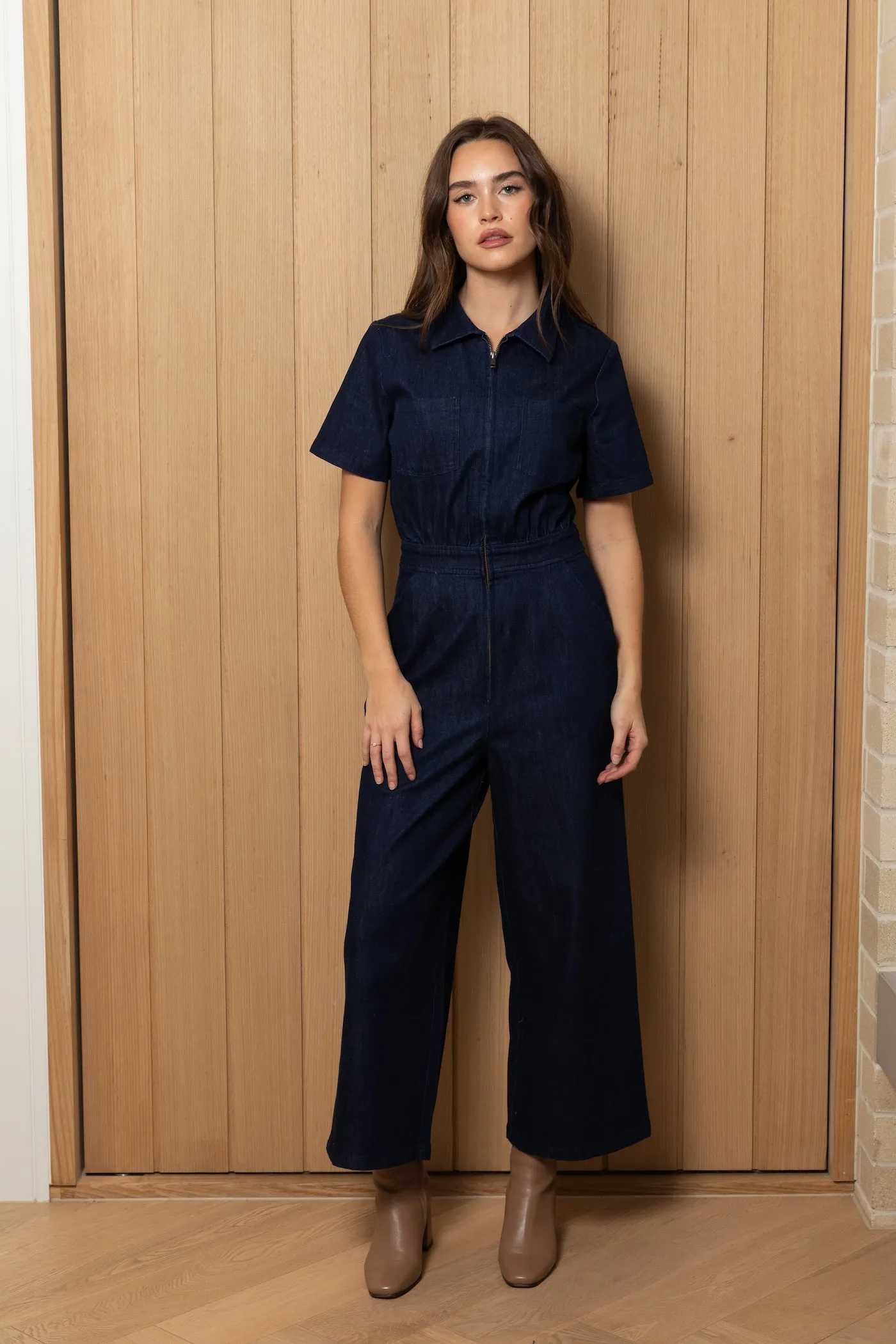 Denim Freestyler Jumpsuit - Indigo