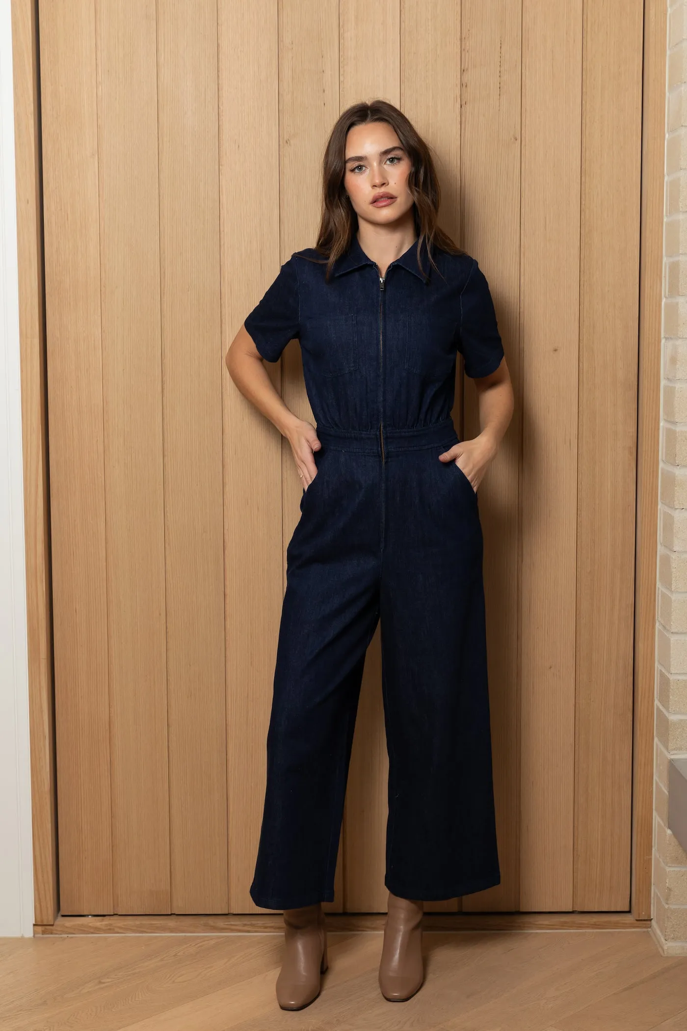 Denim Freestyler Jumpsuit - Indigo