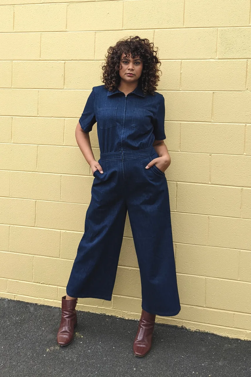 Denim Freestyler Jumpsuit - Indigo