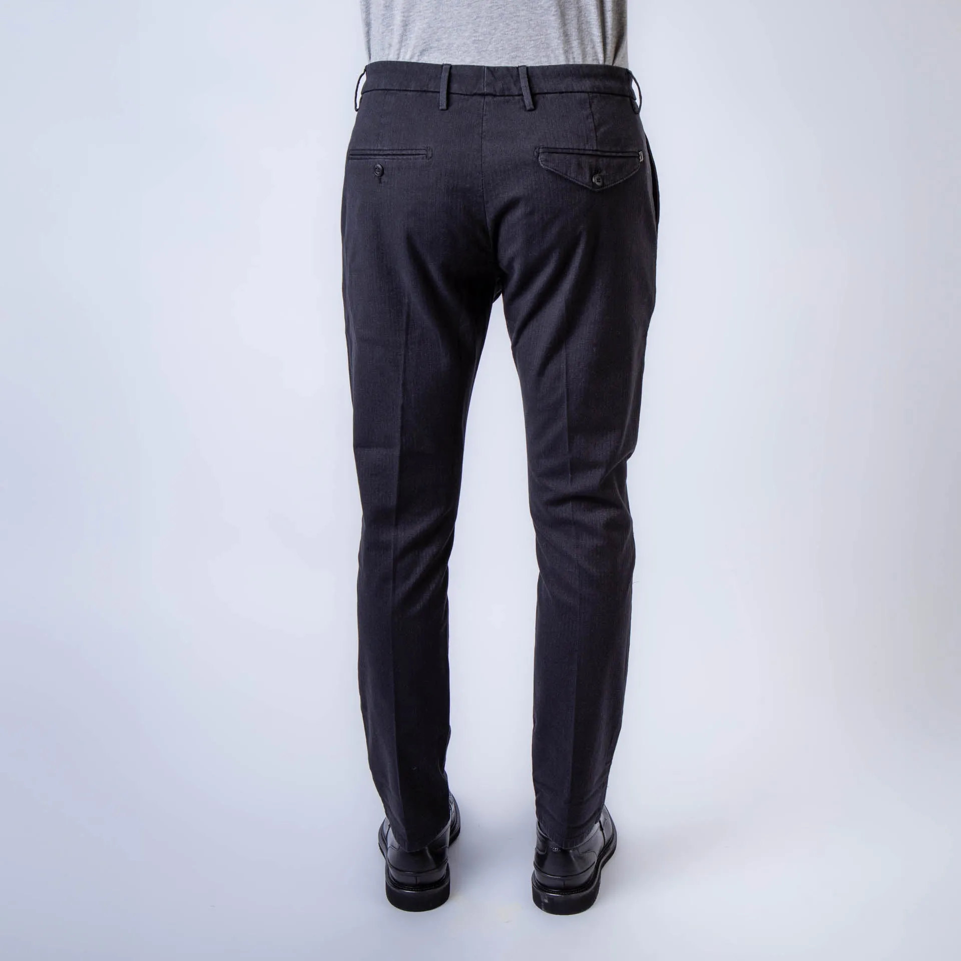 DONDUP TROUSERS UP615 FS0290 PTD 899 NAVY