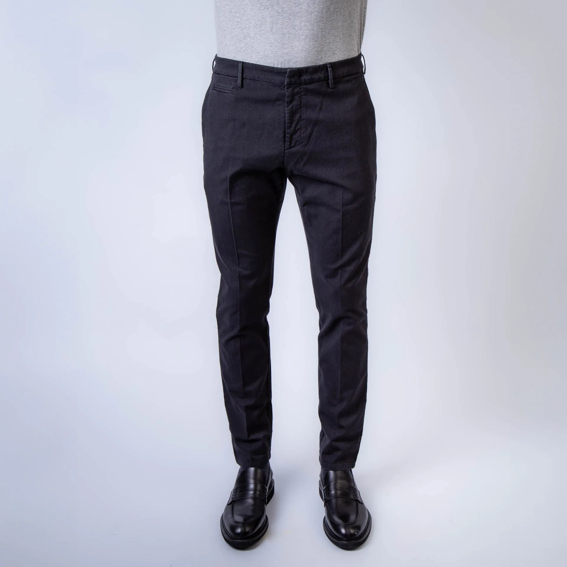 DONDUP TROUSERS UP615 FS0290 PTD 899 NAVY