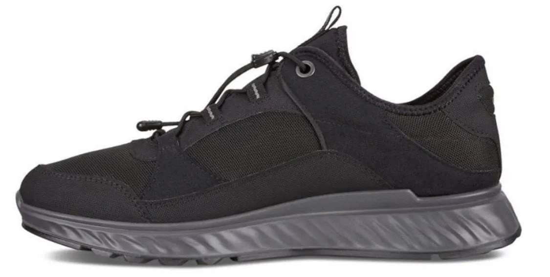 Ecco Exostride Men’s Black  Goretex Walking Shoe 835334