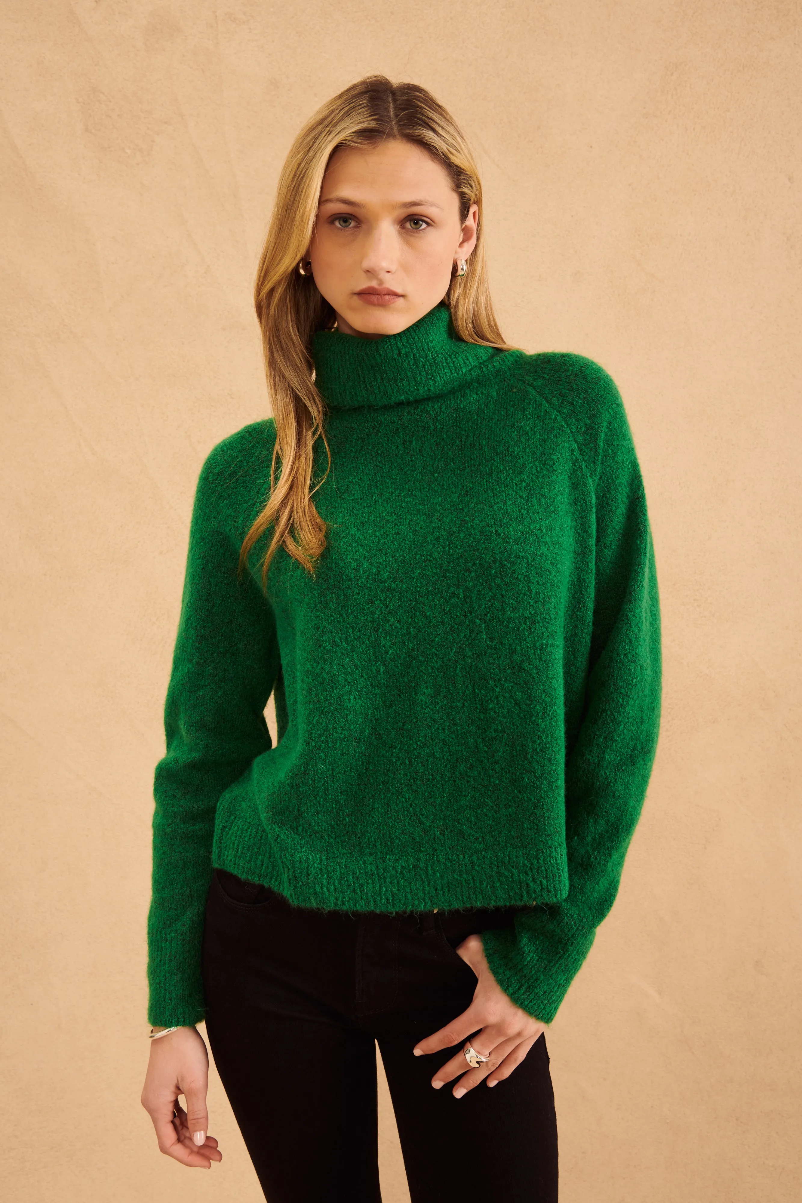 EMMETT SLOUCH NECK SWEATER