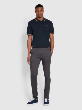 Endmore Skinny Fit Chinos In Farah Grey