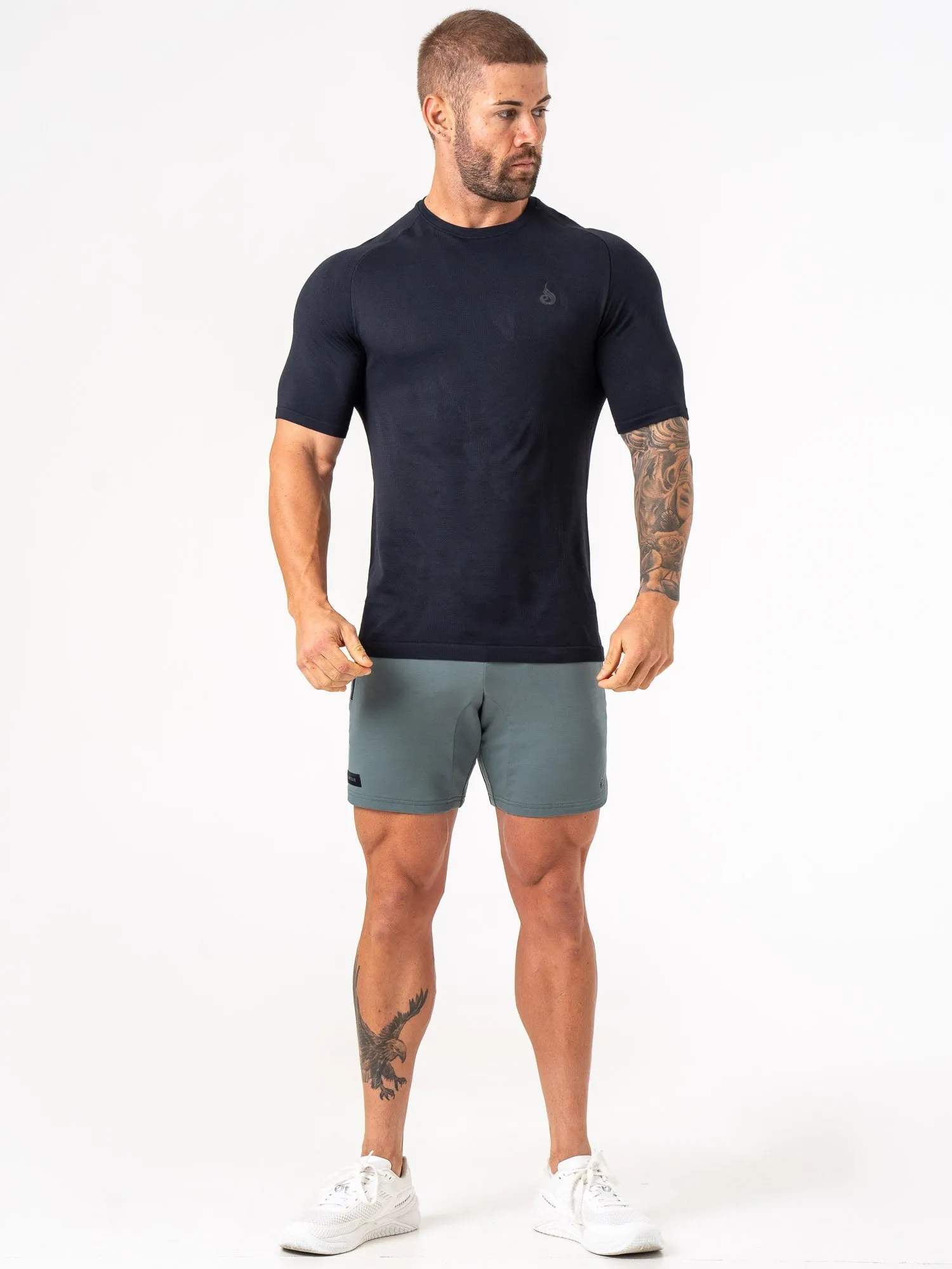 Endurance Track Shorts - Fern Green