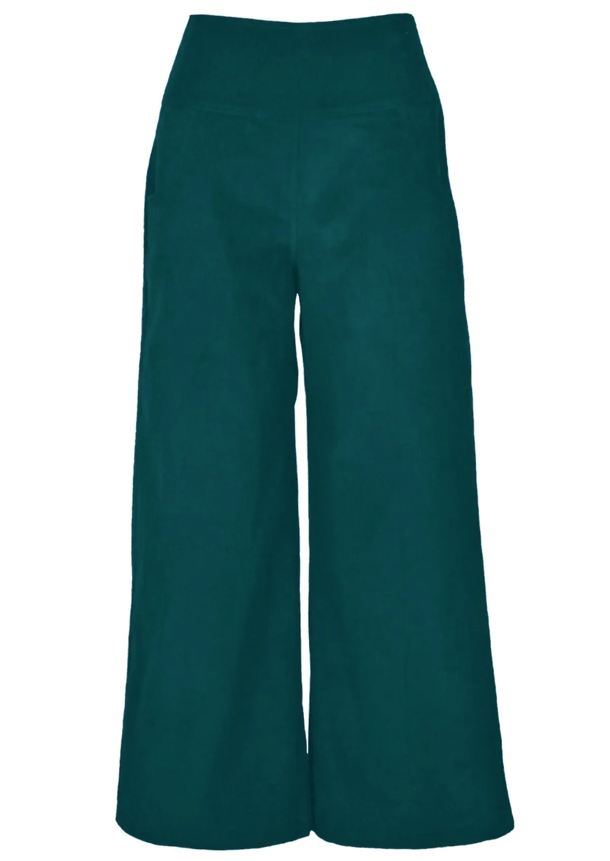 Esta Corduroy Pants Deep Teal