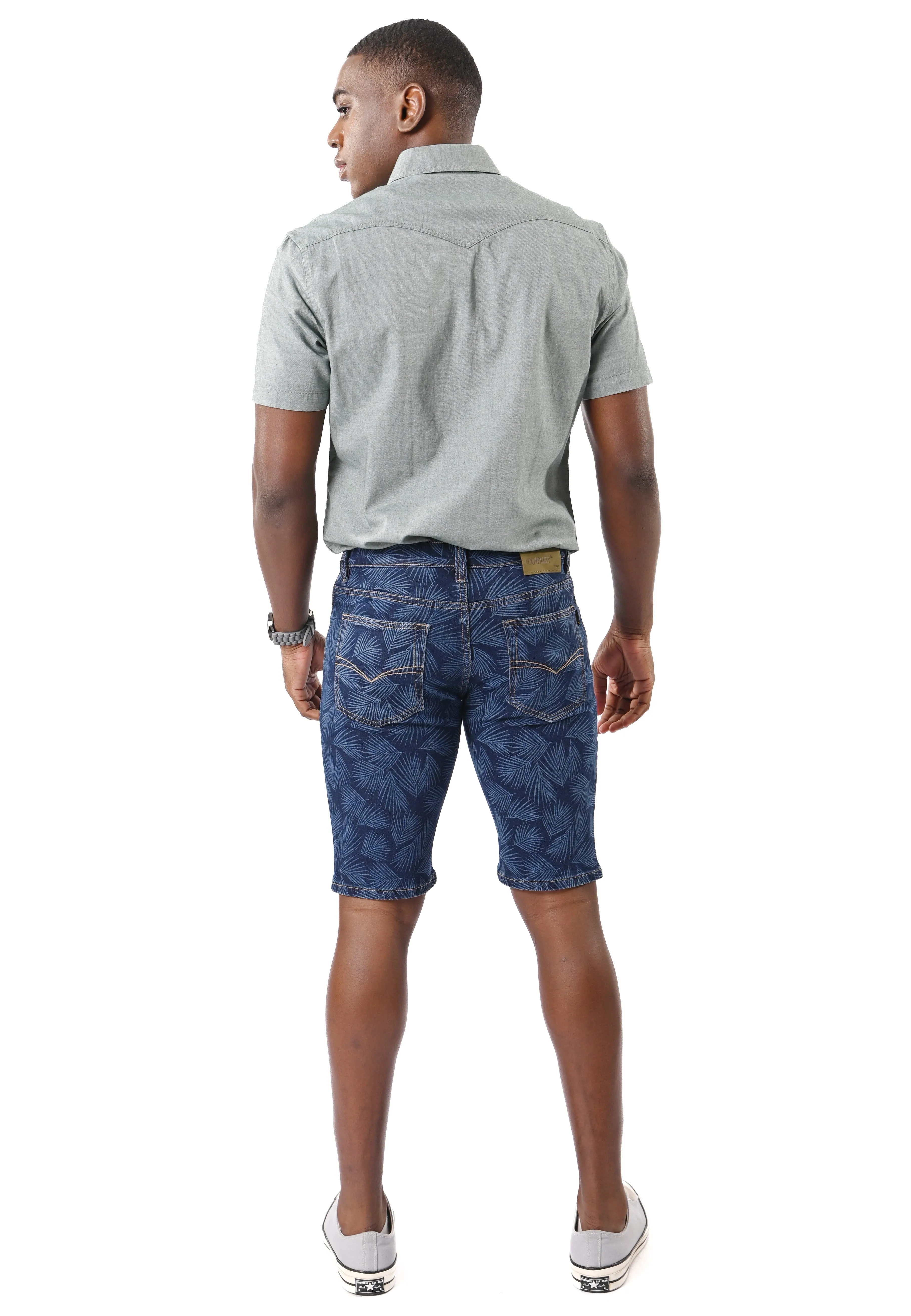 EXHAUST JEANS SHORT PANTS [SLIM FIT] 1552