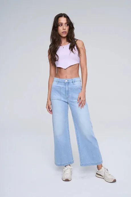 FAITH WIDE LEG DENIM